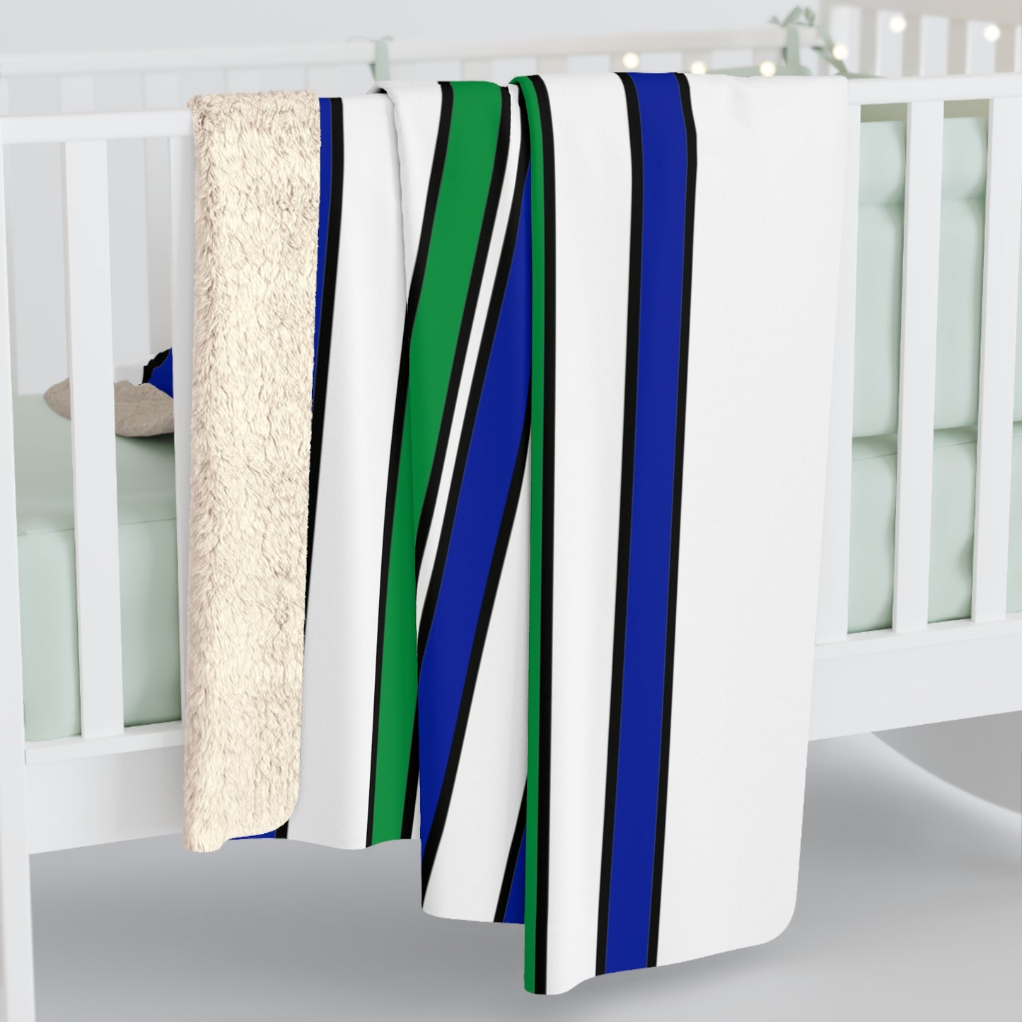 Lesotho Retro Stripes Blanket Throw