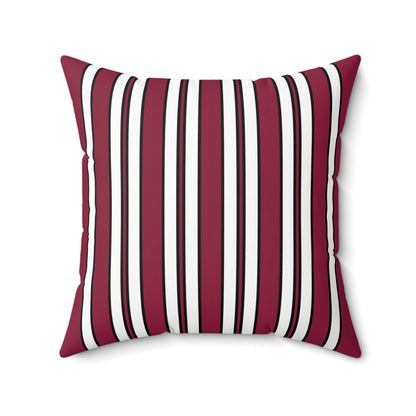 Qatar Retro Stripes Cushion Pillow