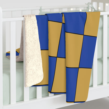 Kosovo Retro Check Blanket Throw