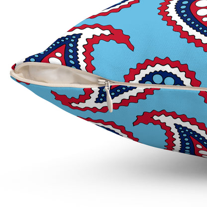 Fiji Retro Paisley Cushion Pillow