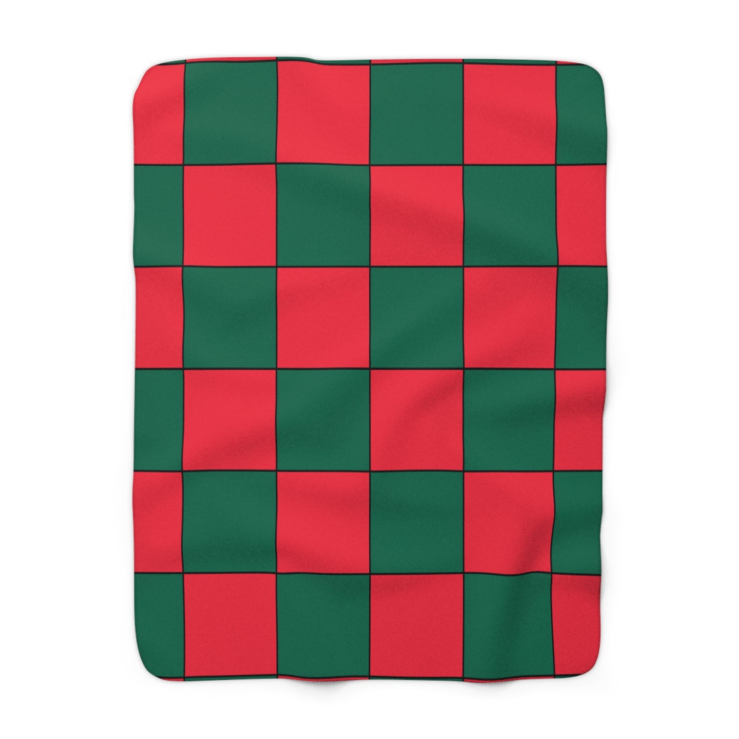 Bangladesh Retro Check Blanket Throw
