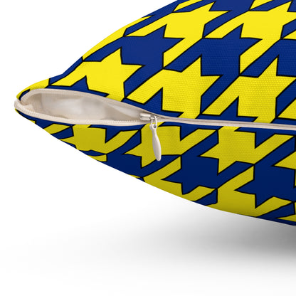 Curacao Retro Houndstooth Cushion Pillow