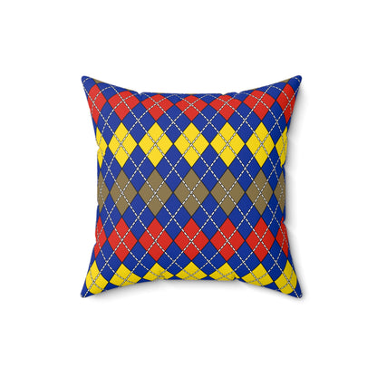 Moldova Retro Argyle Cushion Pillow