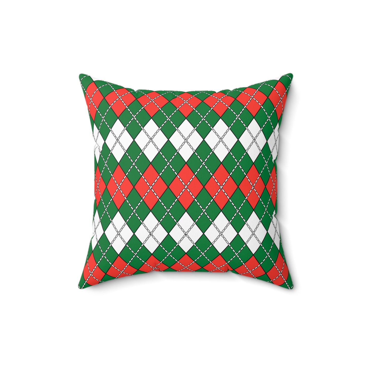 Madagascar Retro Argyle Cushion Pillow