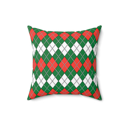 Madagascar Retro Argyle Cushion Pillow