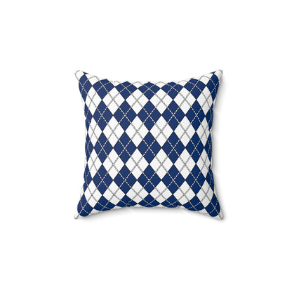 Finland Retro Argyle Cushion Pillow