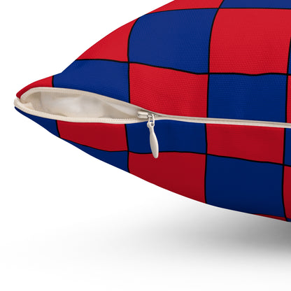 Samoa Retro Check Cushion Pillow