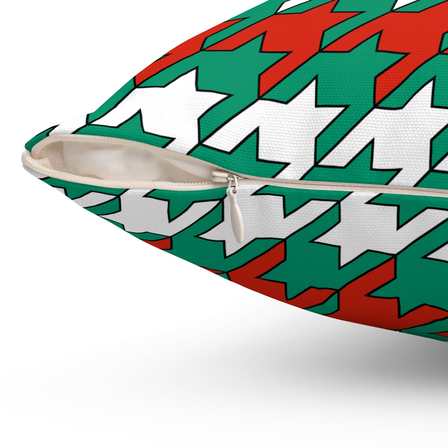 Bulgaria Retro Houndstooth Cushion Pillow