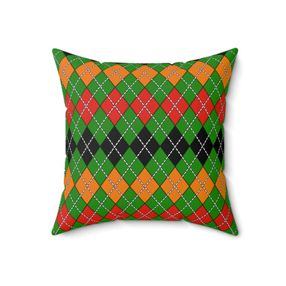Zambia Retro Argyle Cushion Pillow