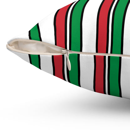 Italy Retro Stripes Cushion Pillow