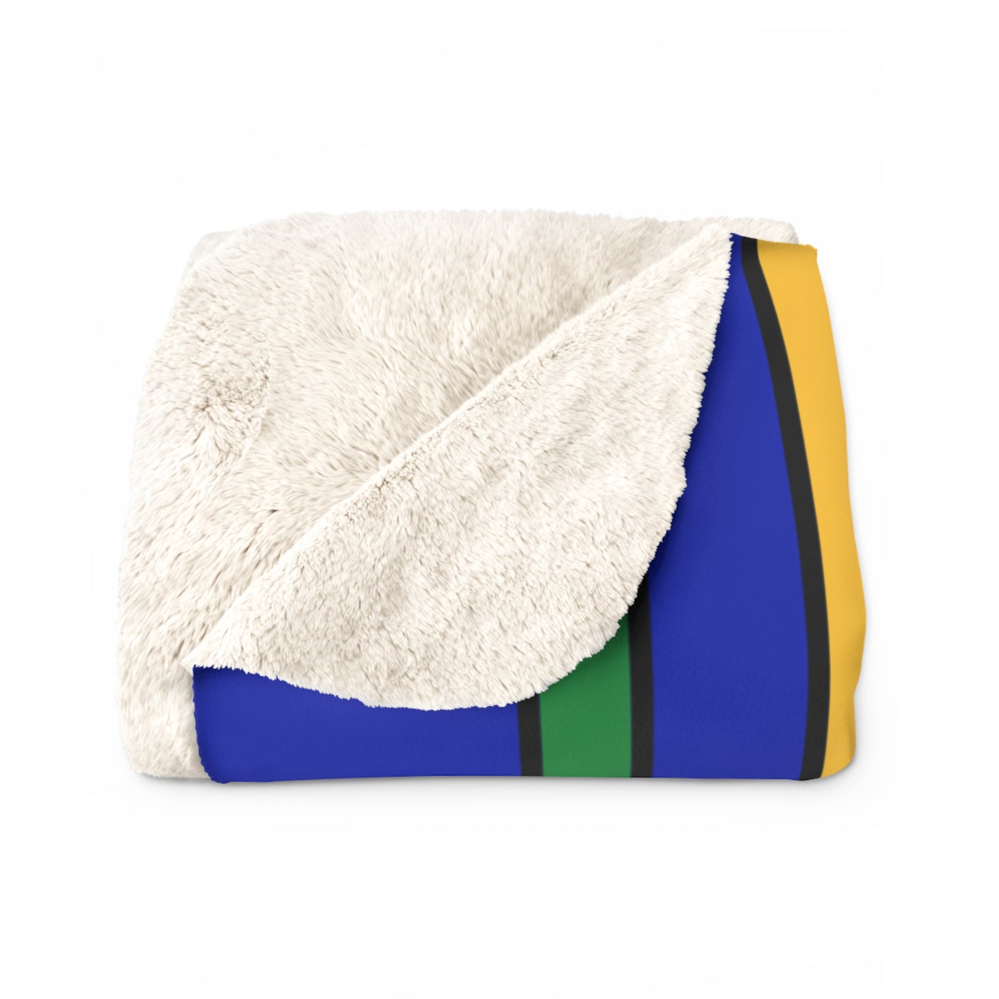 Christmas Island Retro Stripes Blanket Throw