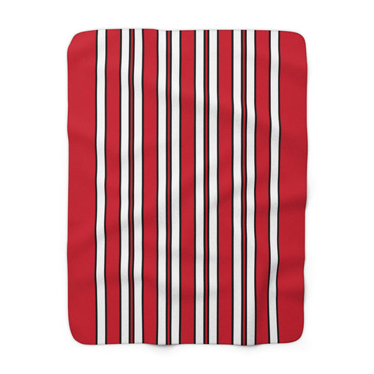 Malta Retro Stripes Blanket Throw