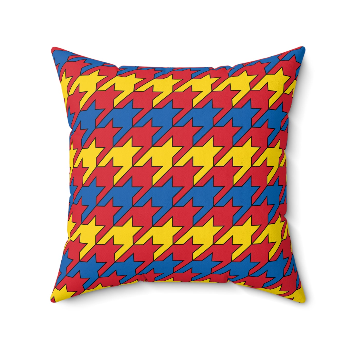 Mongolia Retro Houndstooth Cushion Pillow