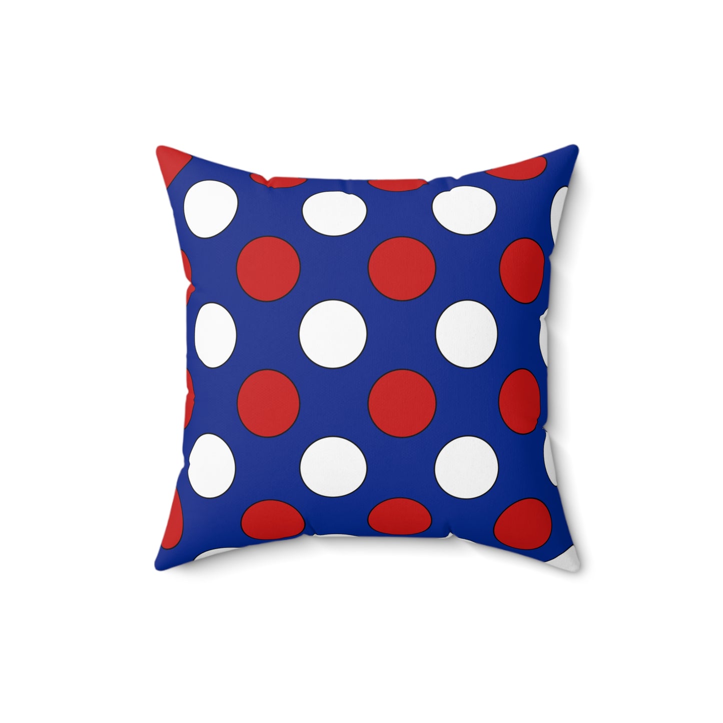 Cuba Retro Polka Dots Cushion Pillow