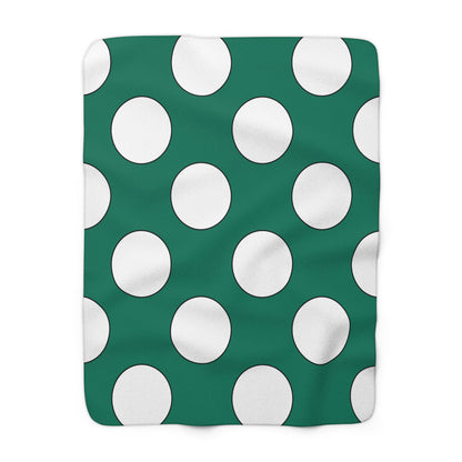 Macao Retro Polka Dots Blanket Throw