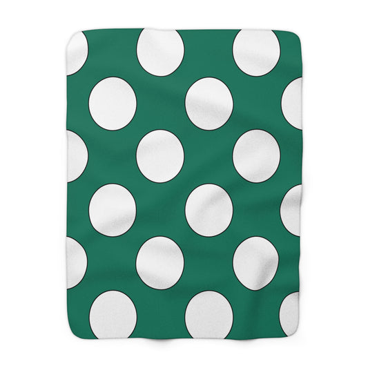 Macao Retro Polka Dots Blanket Throw