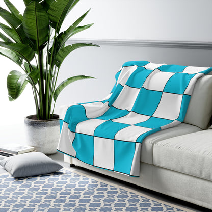 Honduras Retro Check Blanket Throw