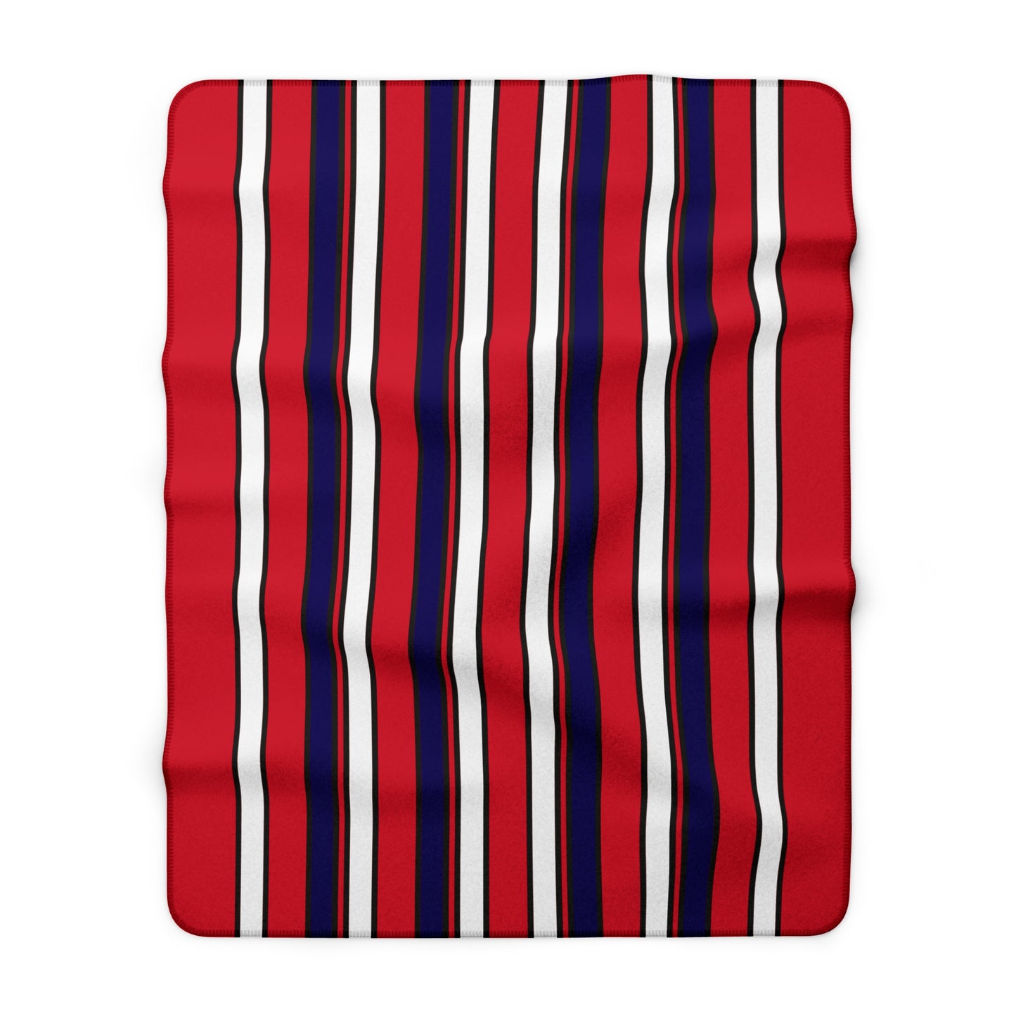 Bermuda Retro Stripes Blanket Throw