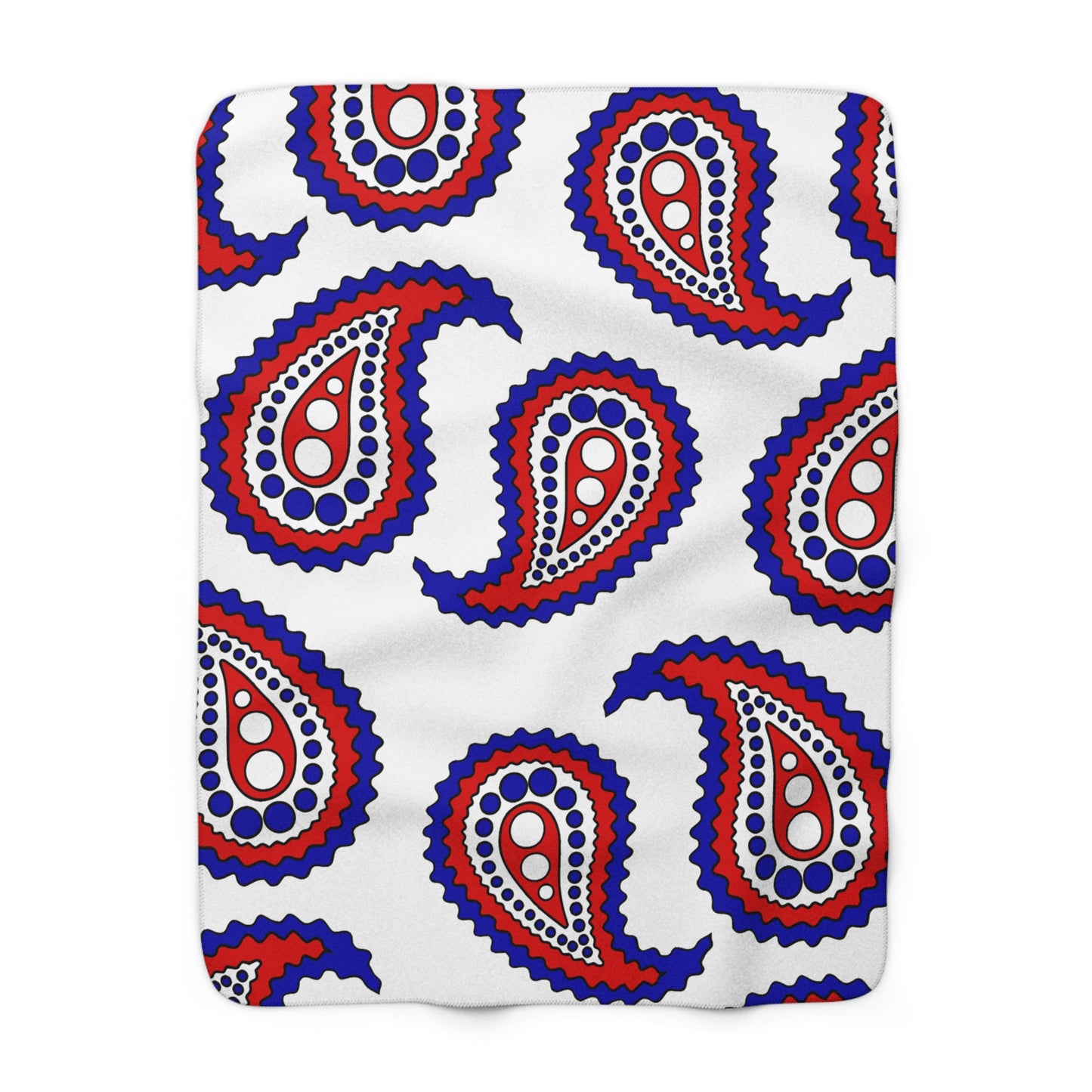 Panama Retro Paisley Blanket Throw