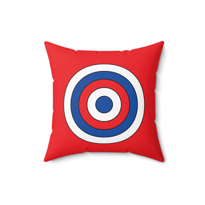 Slovakia Retro Target Cushion Pillow