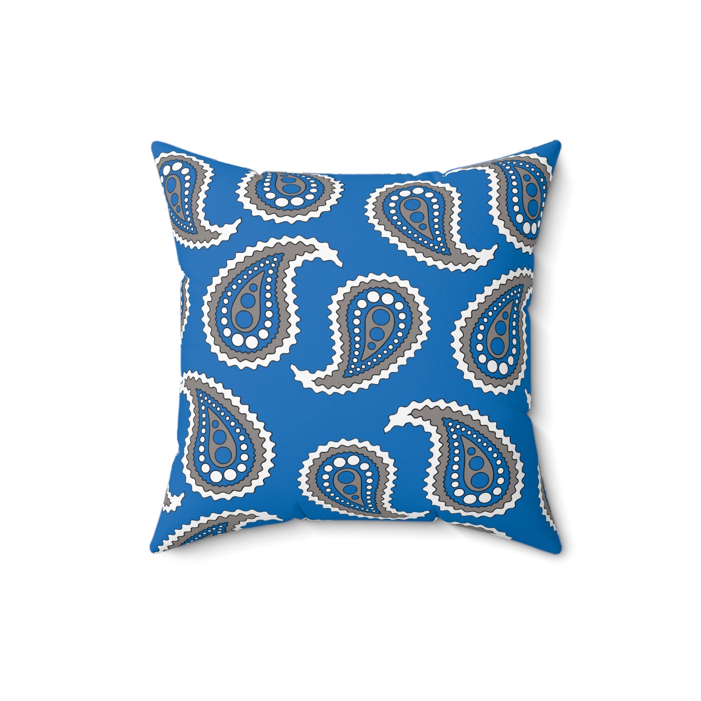 Northern Mariana Islands Retro Paisley Cushion Pillow