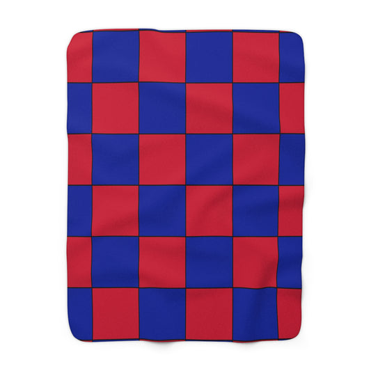 Haiti Retro Check Blanket Throw