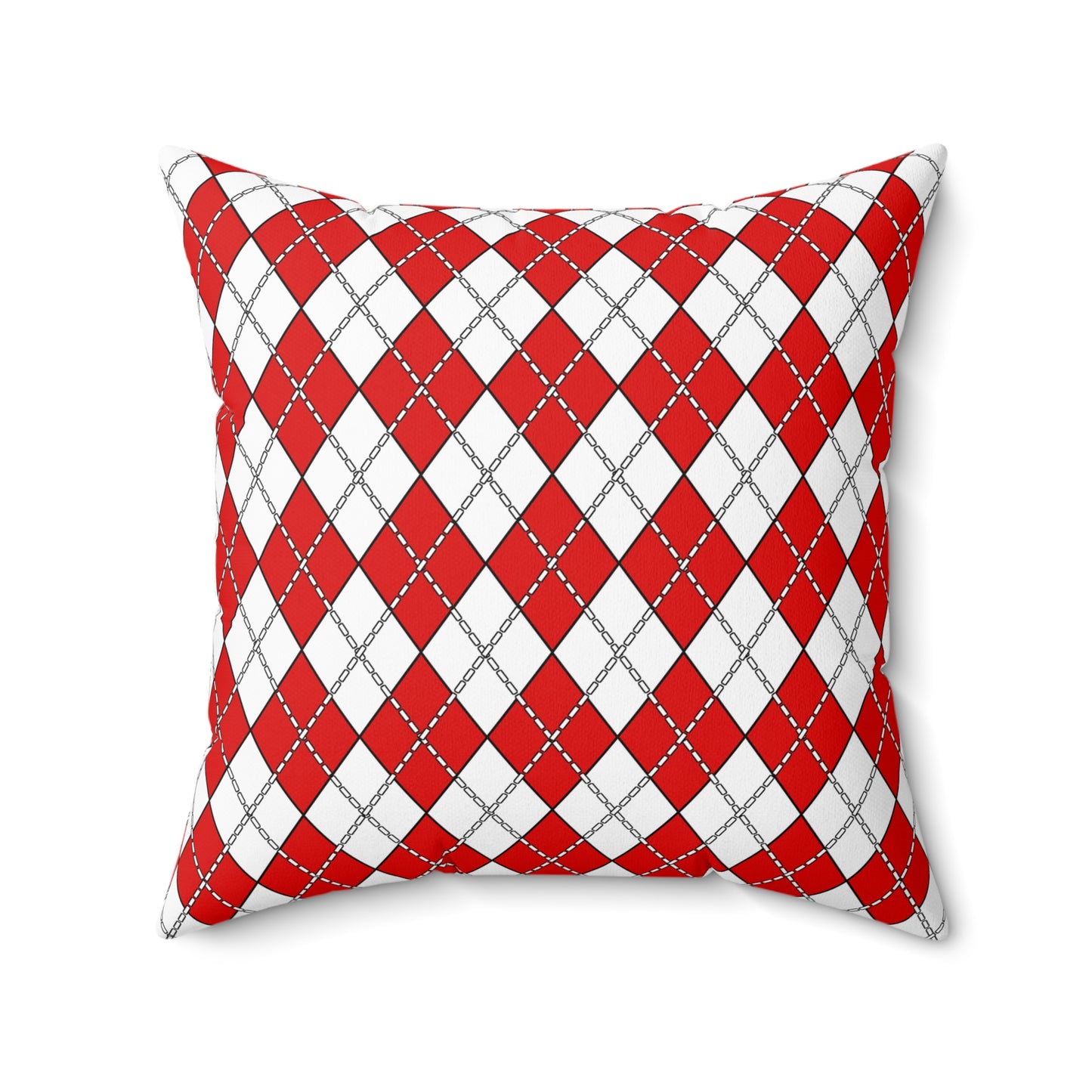 Singapore Retro Argyle Cushion Pillow