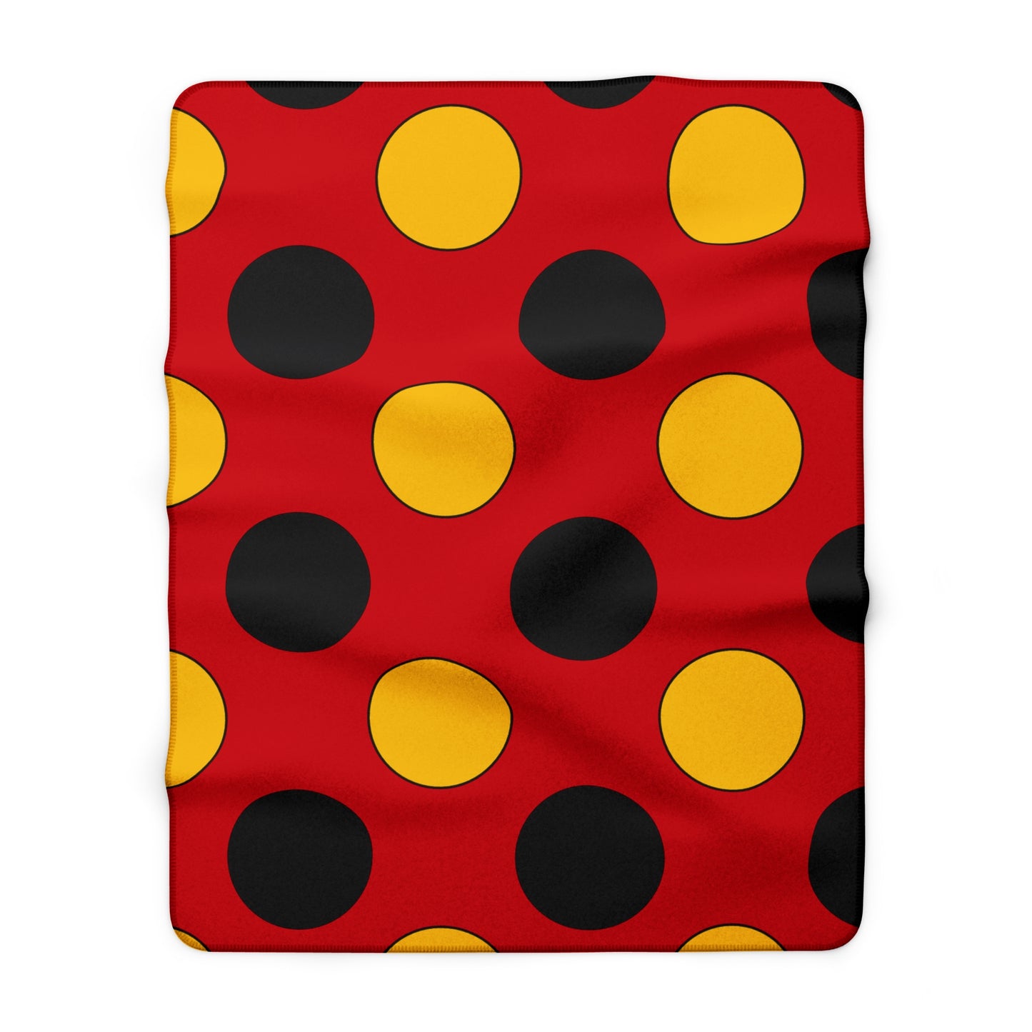 Timor Leste Retro Polka Dots Blanket Throw