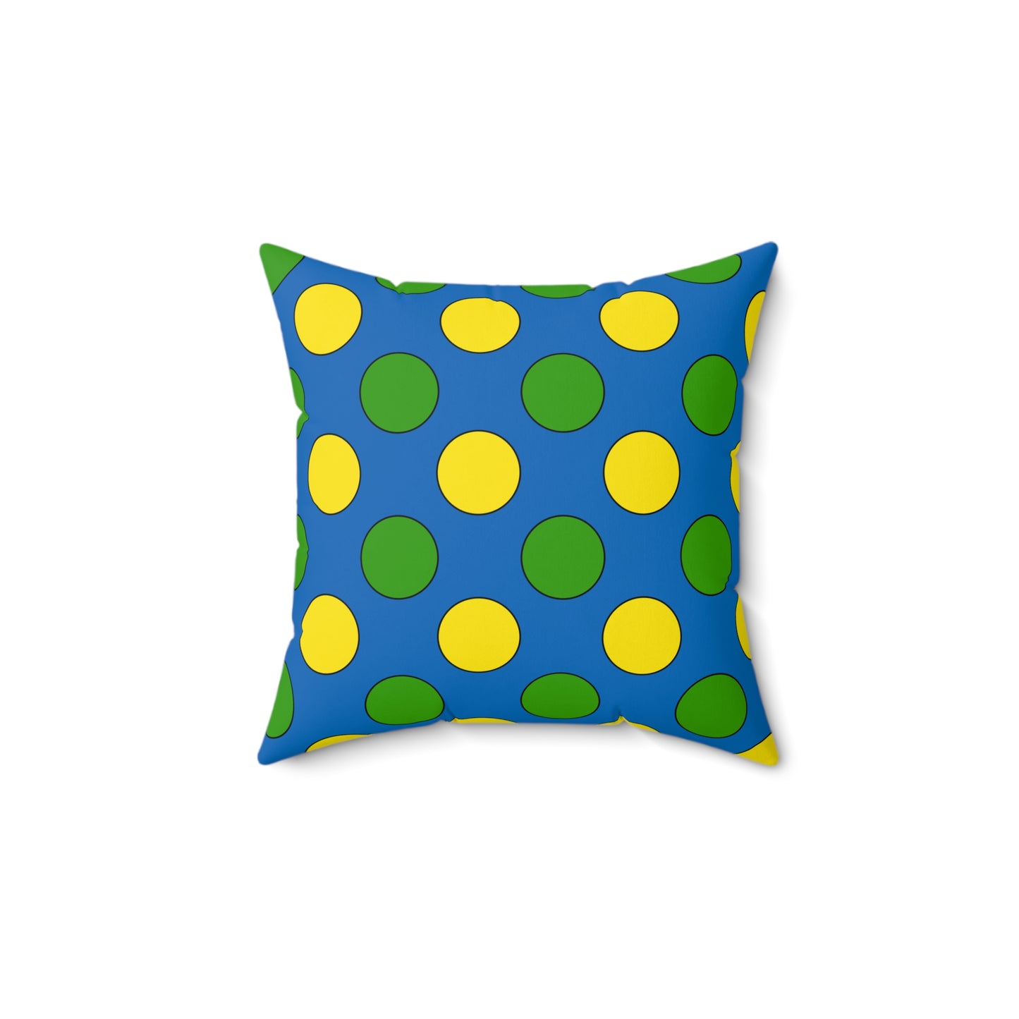 Gabon Retro Polka Dots Cushion Pillow