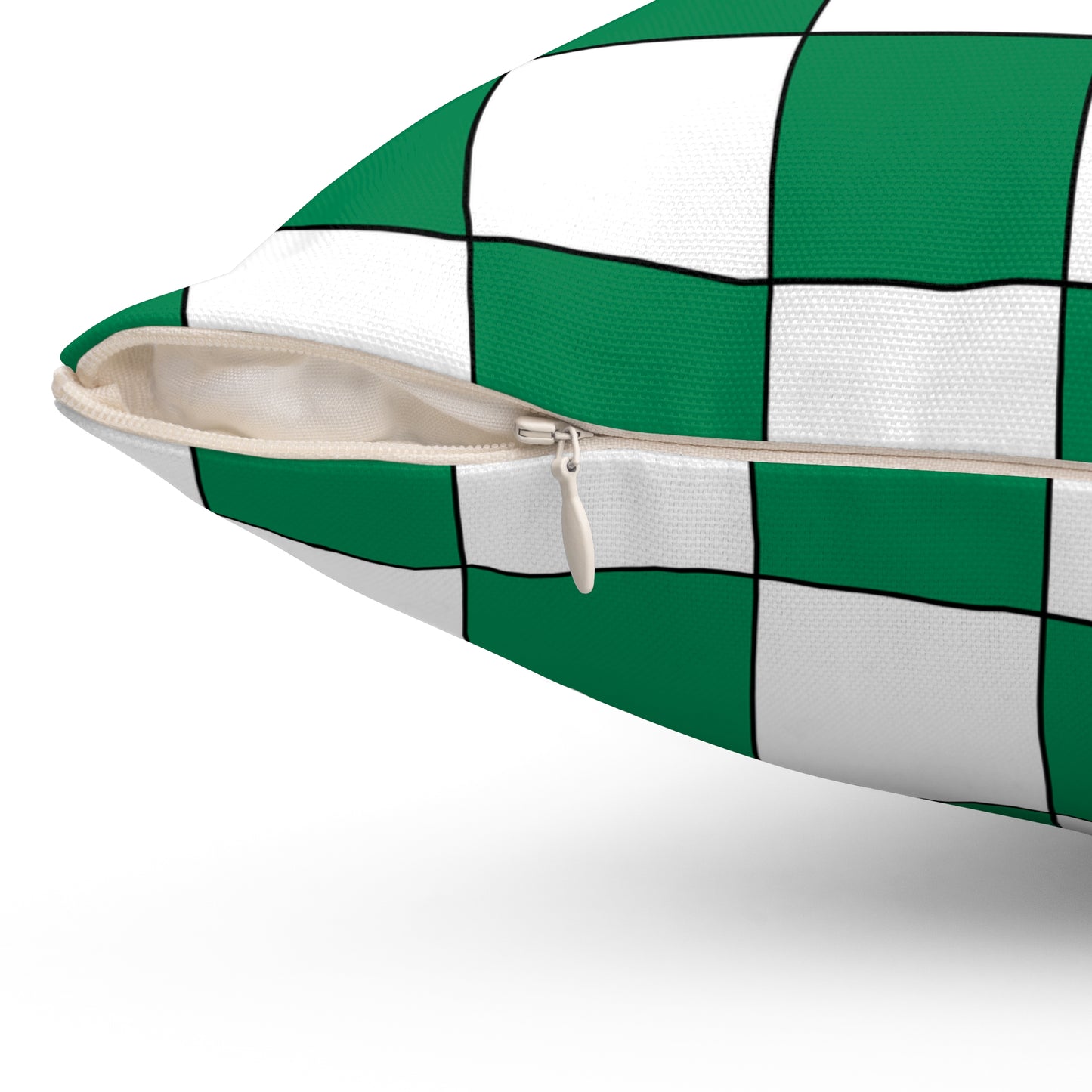 Nigeria Retro Check Cushion Pillow