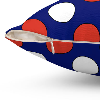 Cabo Verde Retro Polka Dots Cushion Pillow