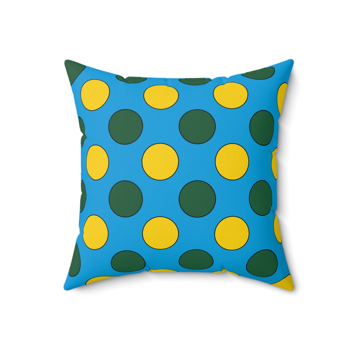 Rwanda Retro Polka Dots Cushion Pillow