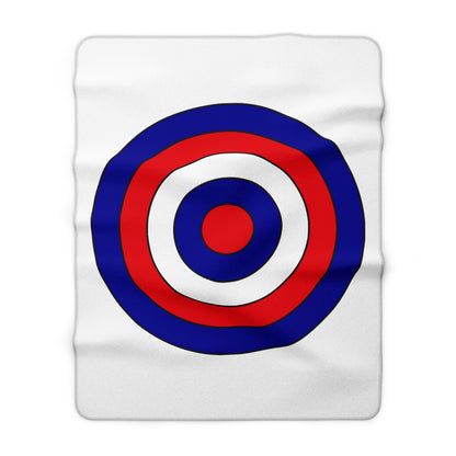 Mayotte Retro Target Blanket Throw