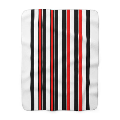 Yemen Retro Stripes Blanket Throw