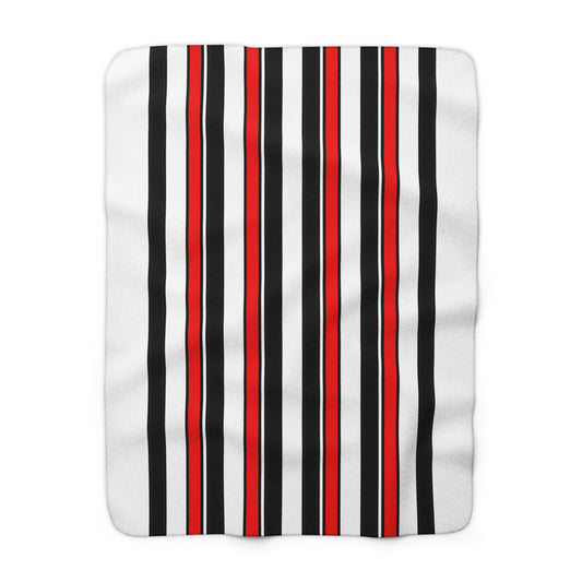 Yemen Retro Stripes Blanket Throw