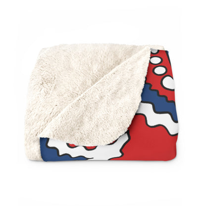 Czechia Retro Paisley Blanket Throw