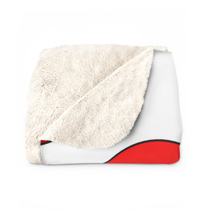 Georgia Retro Polka Dots Blanket Throw