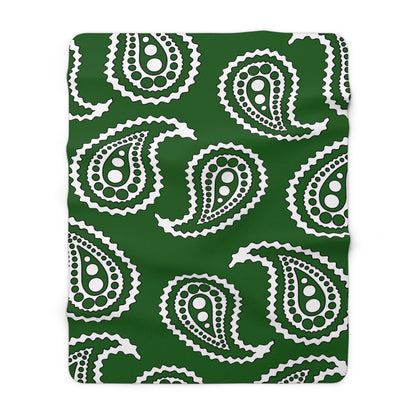 Pakistan Retro Paisley Blanket Throw