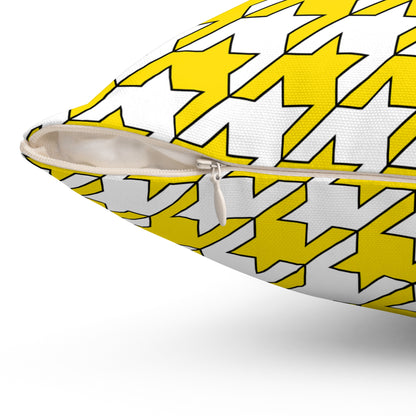 Vatican City Retro Houndstooth Cushion Pillow