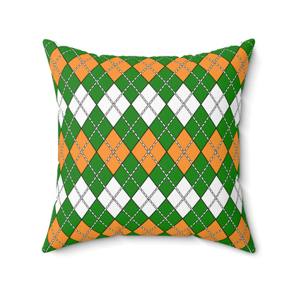 India Retro Argyle Cushion Pillow