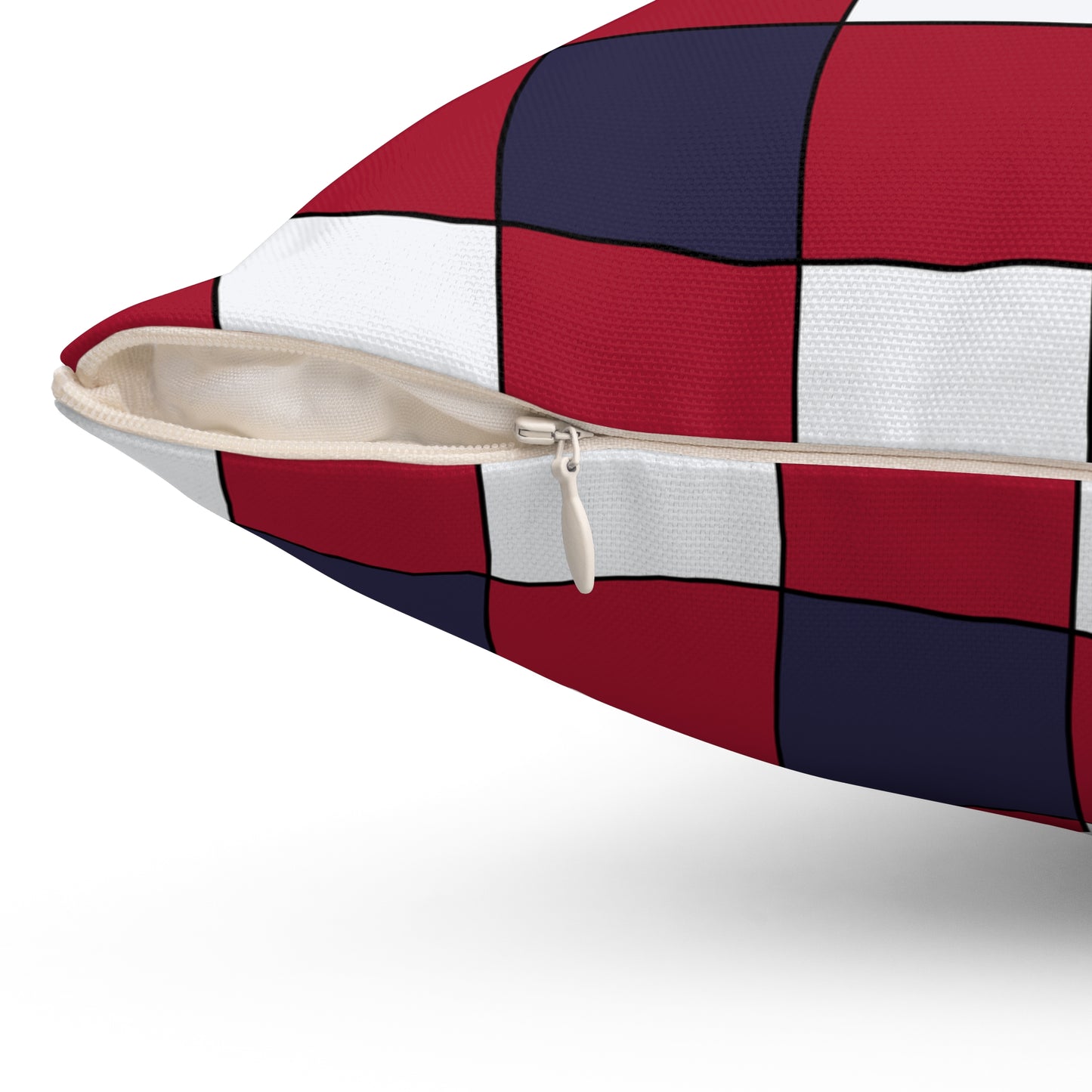Thailand Retro Check Cushion Pillow