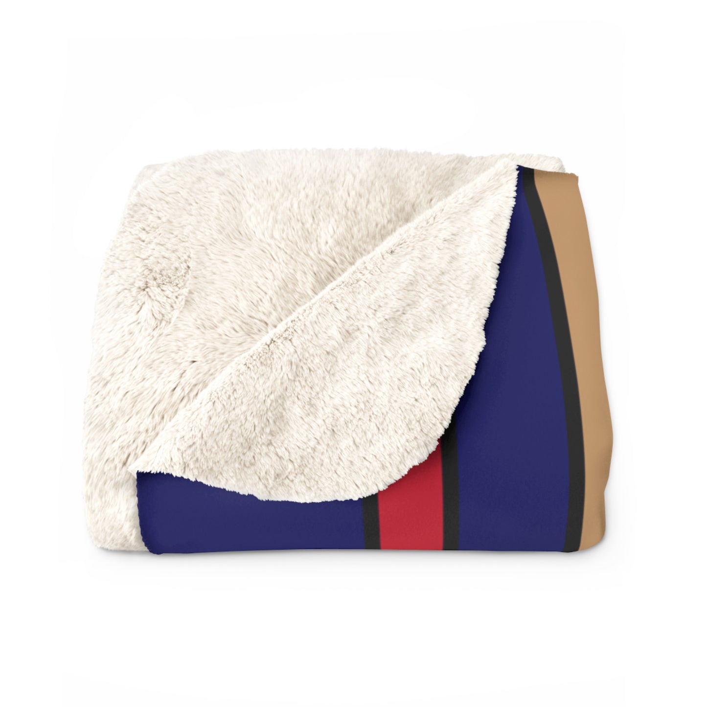 Tristan Da Cunha Retro Stripes Blanket Throw