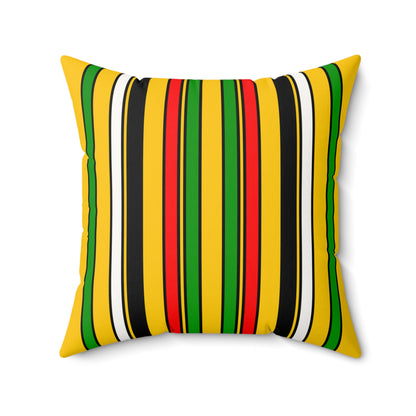 Mozambique Retro Stripes Cushion Pillow