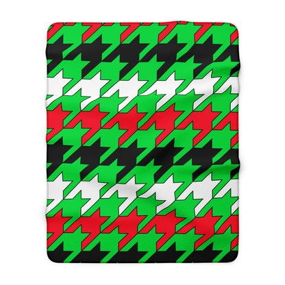 Kuwait Retro Houndstooth Blanket Throw