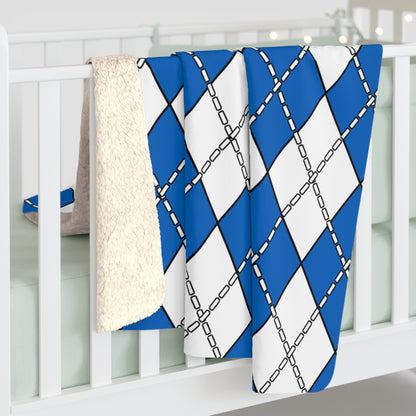 Scotland Retro Argyle Blanket Throw