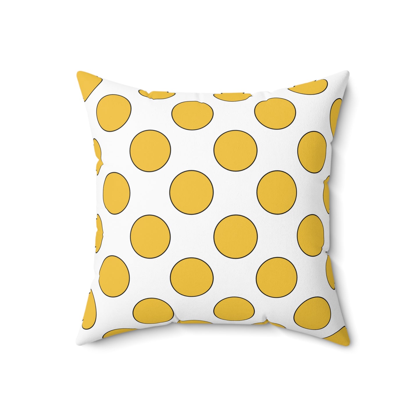 United States Virgin Islands Retro Polka Dots Cushion Pillow