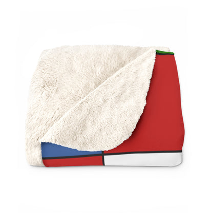 Namibia Retro Check Blanket Throw