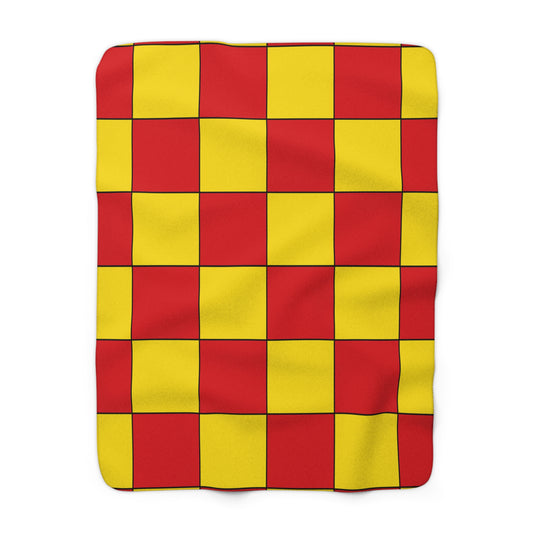 Catalonia Retro Check Blanket Throw