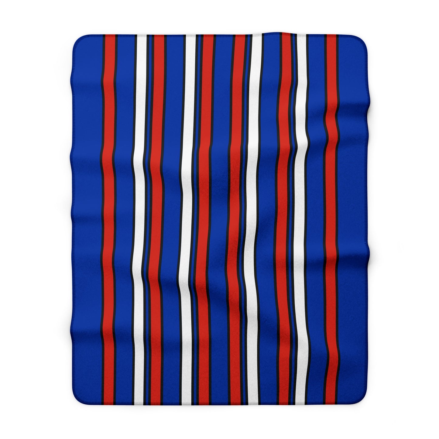 Russia Retro Stripes Blanket Throw