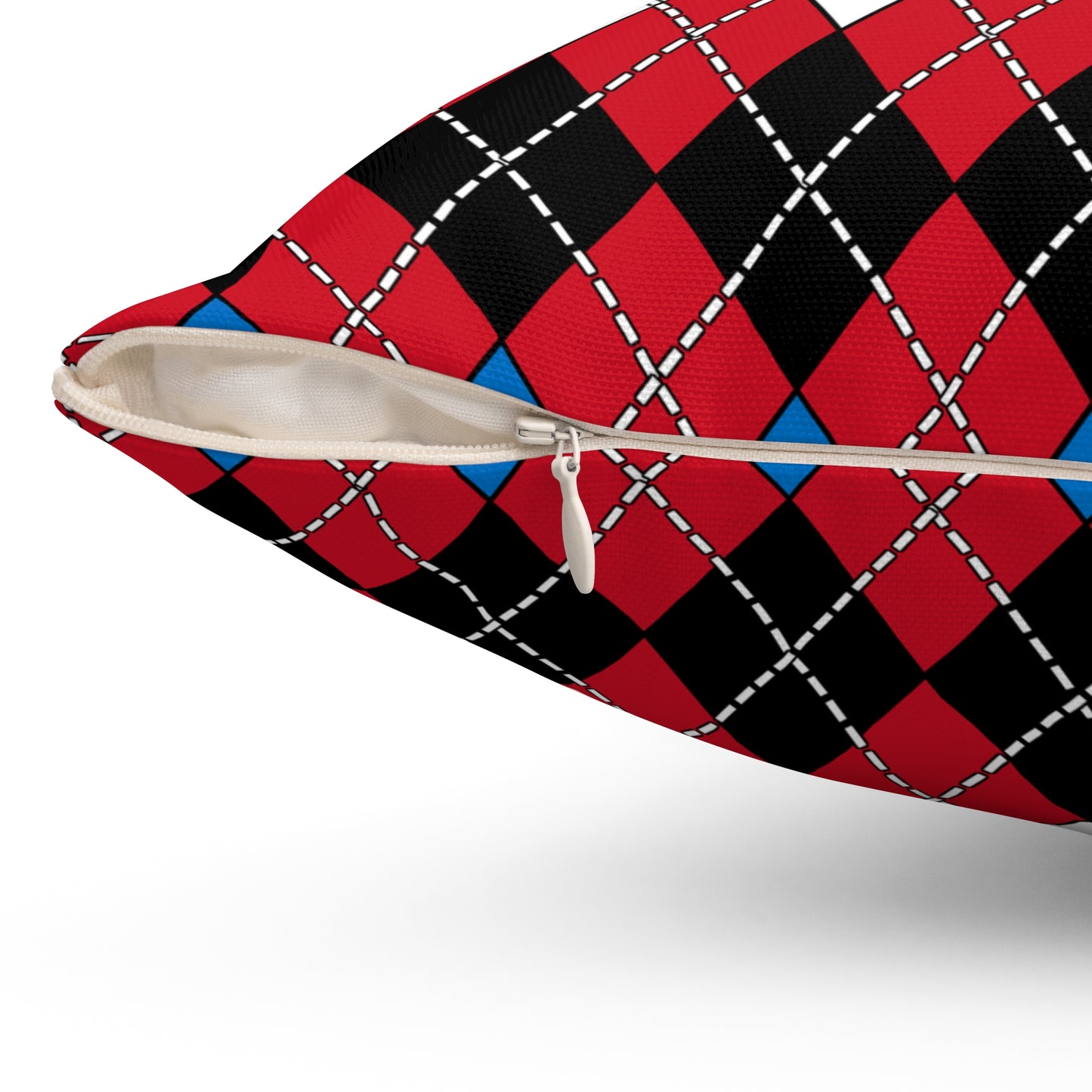 Antigua And Barbuda Retro Argyle Cushion Pillow